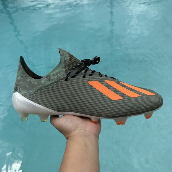 adidas Other - MEN'S Adidas X 19.1 FG Soccer Cleats Shoes Legacy Green Orange EF8296
